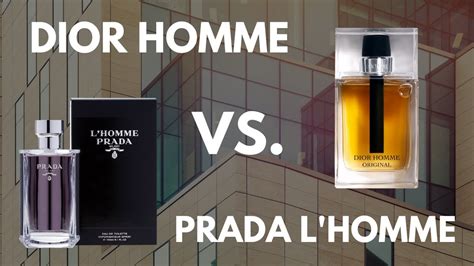 prada l'homme vs dior homme|Prada L’Homme vs. Dior Homme Cologne Comparison.